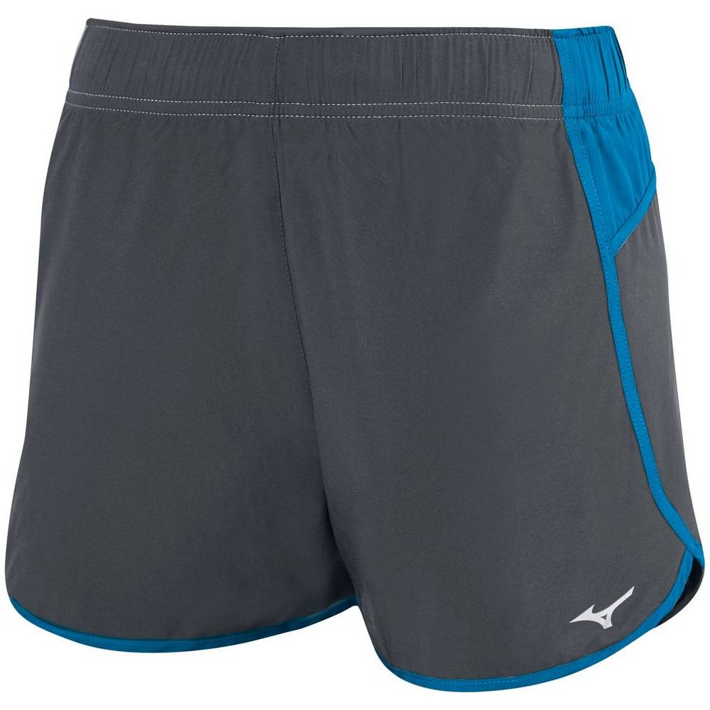 Damske Šortky Mizuno Atlanta Cover Up Volejbalove Siva/Modre Vypredaj IGAD42590